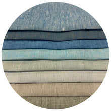 Load image into Gallery viewer, TWO COLOUR MIX DRAPERY & UPHOLSTERY - Light and Medium Weight Linen