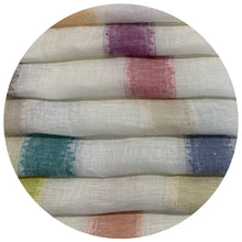 Load image into Gallery viewer, STRIPE LINEN SHEERS