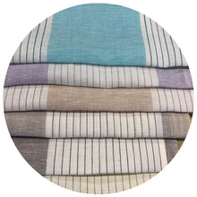 Load image into Gallery viewer, STRIPED LINEN DRAPERY