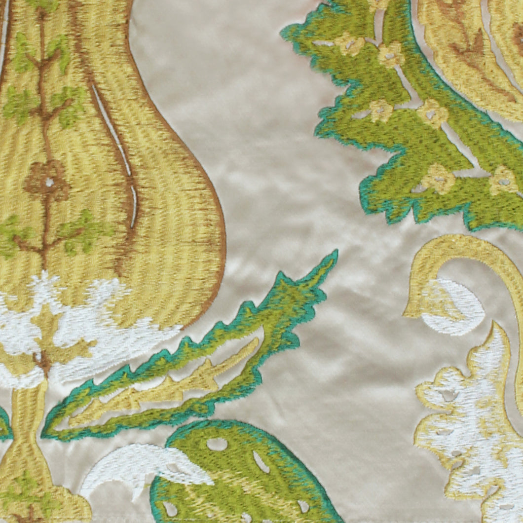 Embroidered Fabric - 384A21